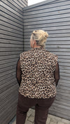 Veste sans manche LEOPARD