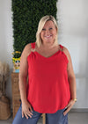 Blouse SOLEIL rouge