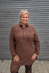 Robe VELOURS café