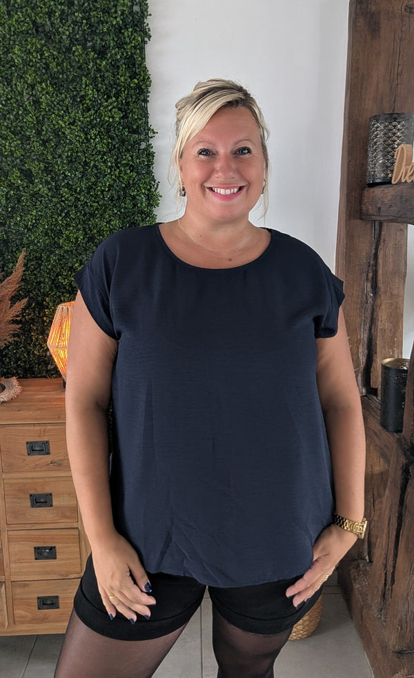Blouse MALO bleu marine