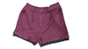 Short en DAIM mathilda bordeaux