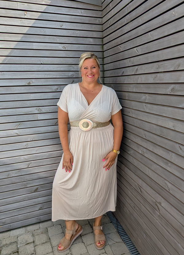Robe magique beige