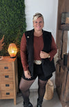 Short en DAIM noir
