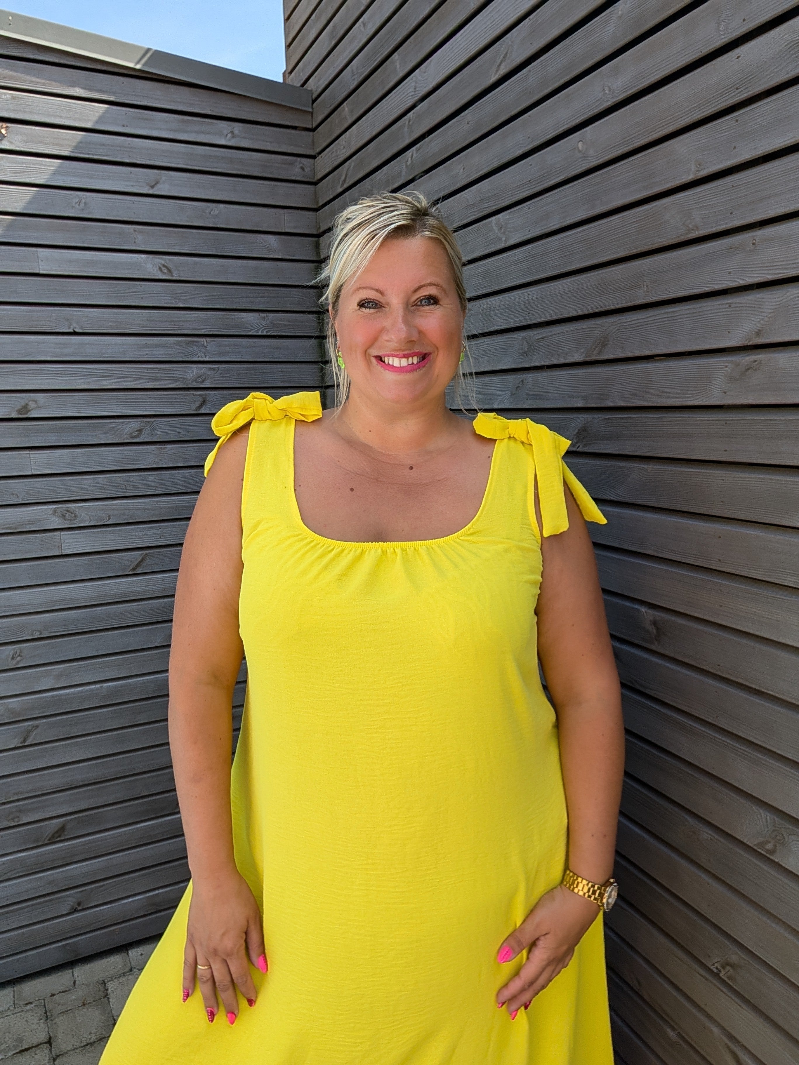 Robe SWEETY jaune