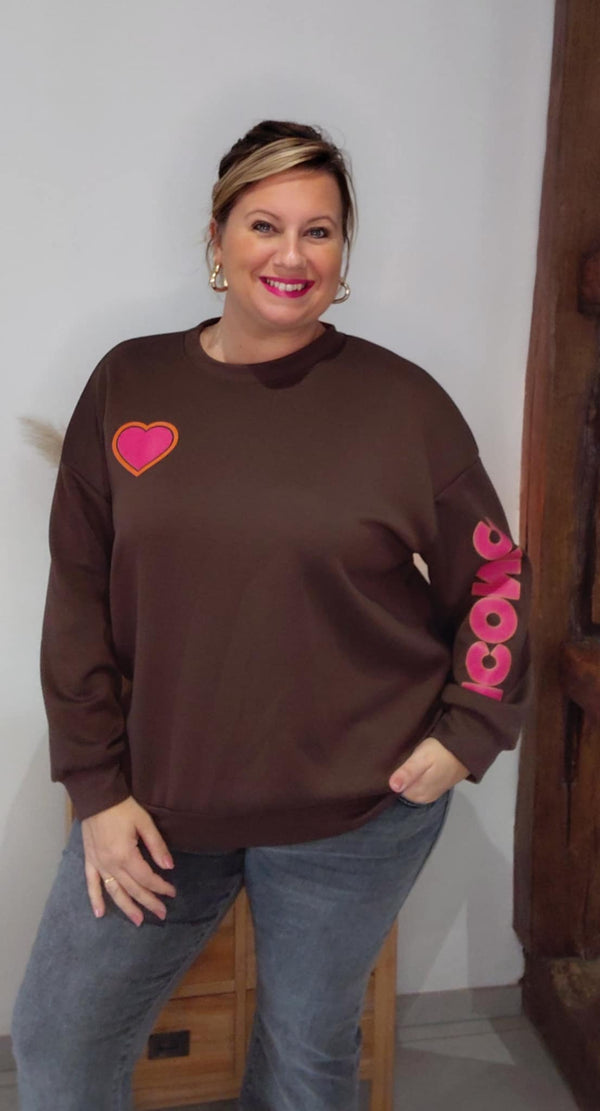 Pull ICONIC brun