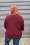 Pull HUGEL bordeaux