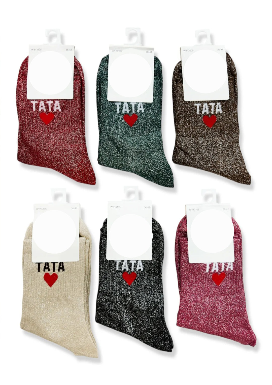 Chaussette à paillettes ADULTE