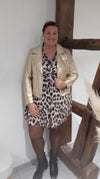 Veste simili doré