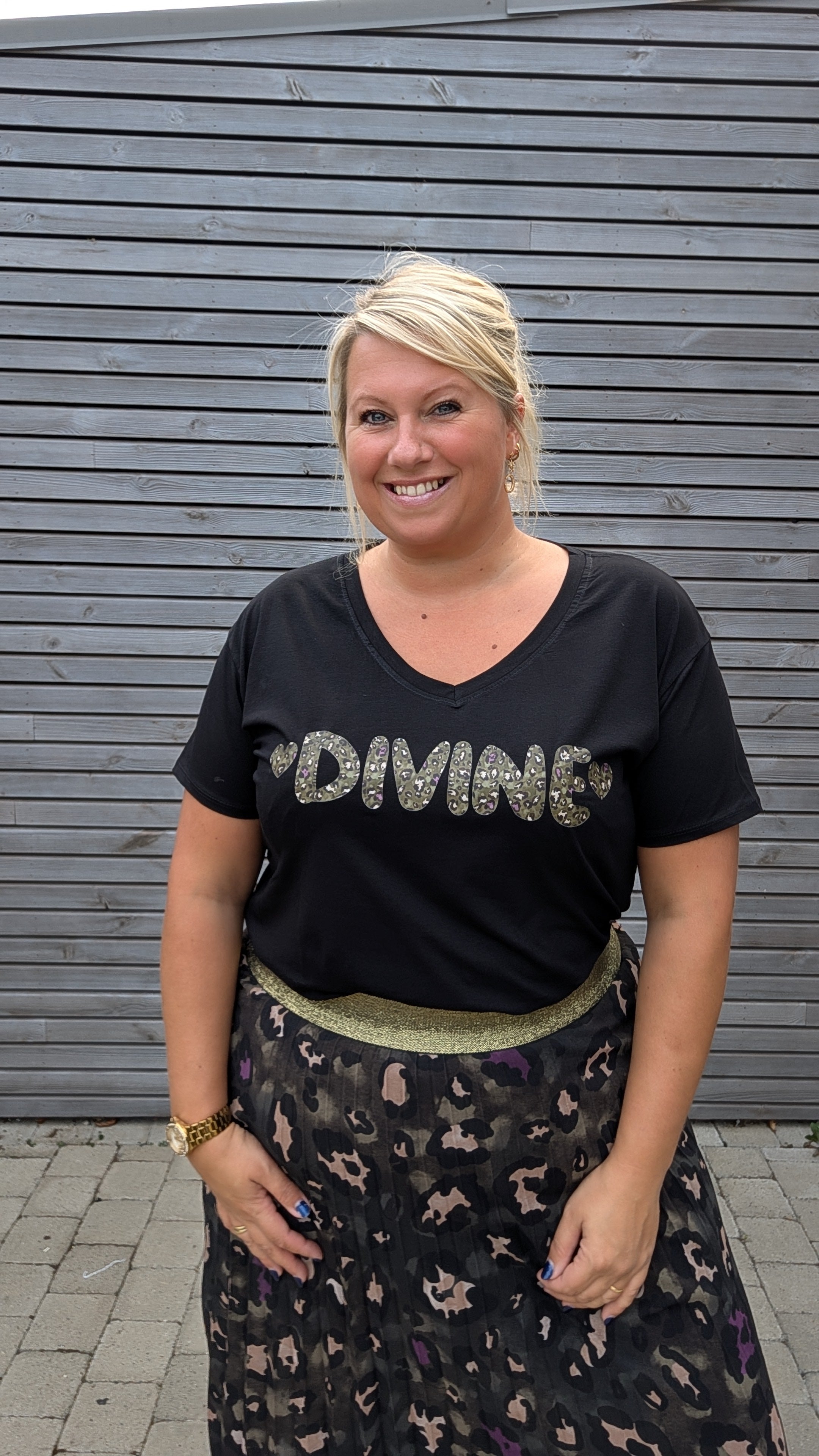 Tee shirt DIVINE kaki