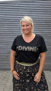 Tee shirt DIVINE kaki