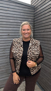 Veste sans manche LEOPARD