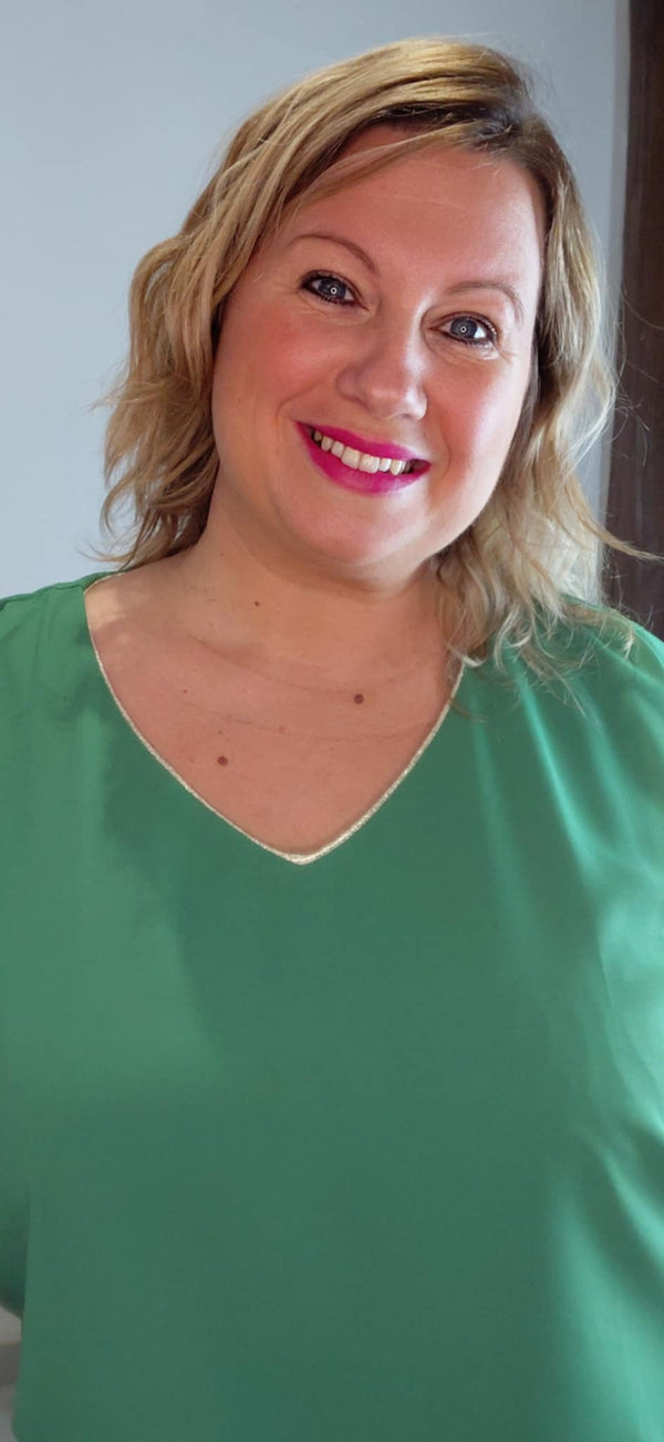 Blouse MONIA verte