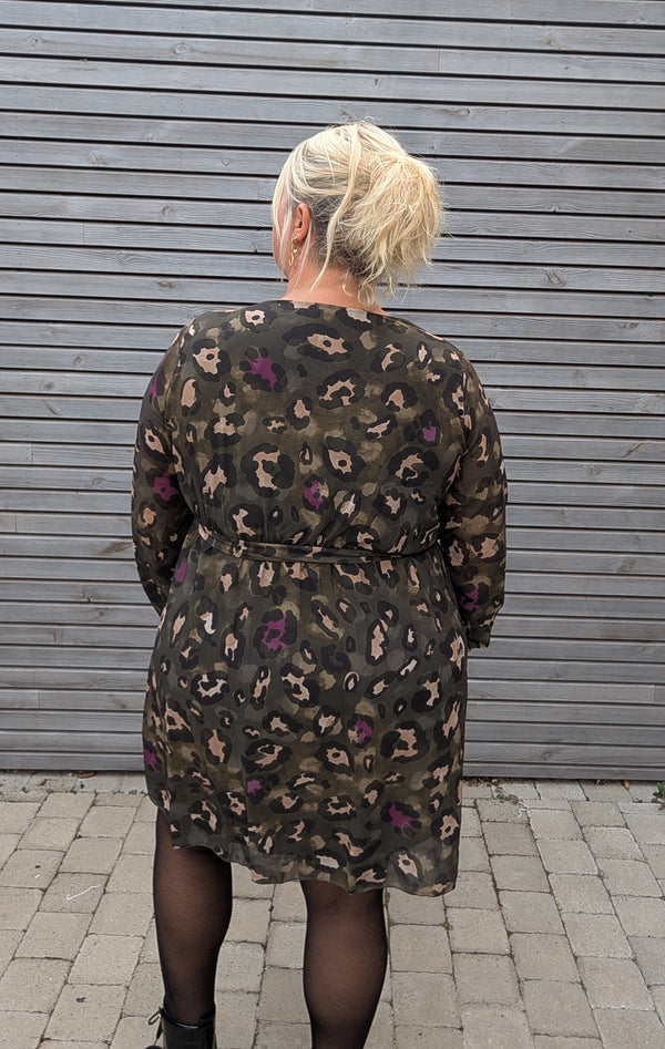 Robe LAORA kaki