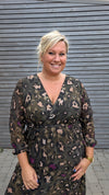 Robe SOLENE kaki