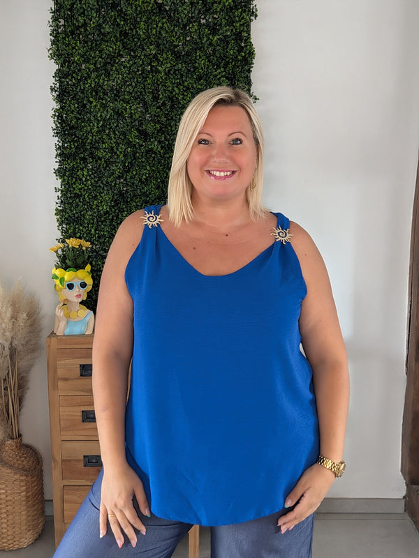 Blouse SOLEIL bleu