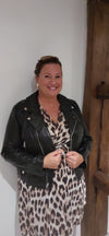 Veste simili noire