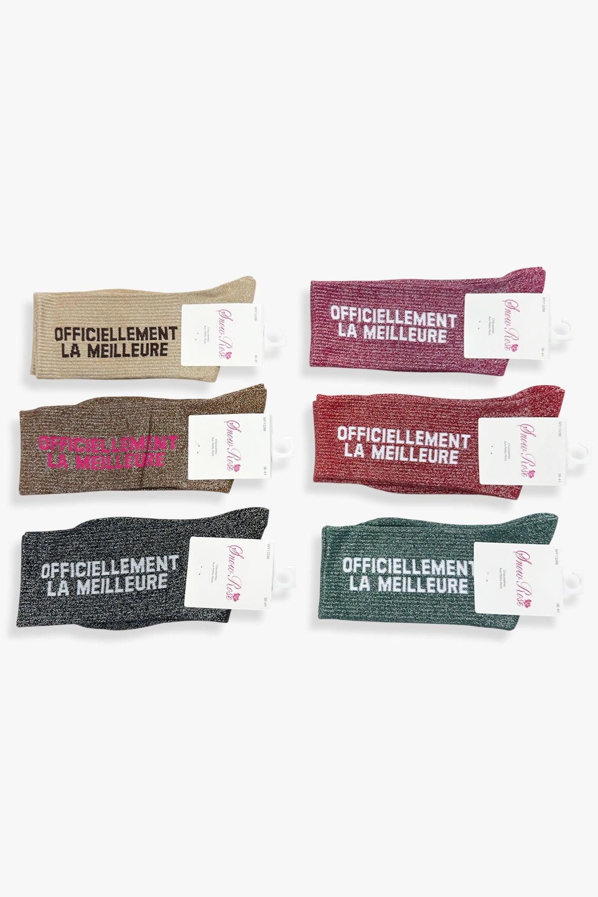 Chaussette à paillettes ADULTE