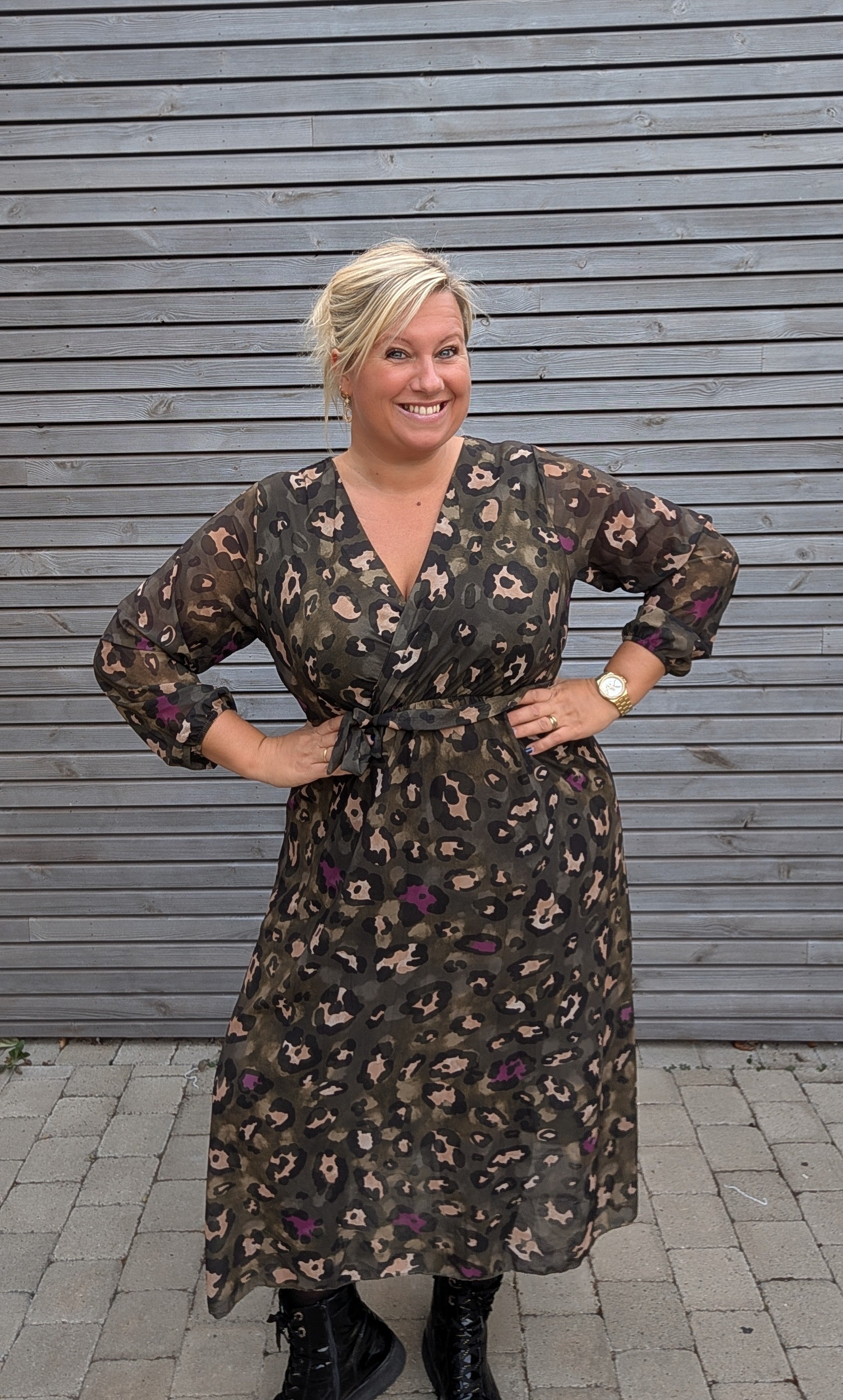 Robe SOLENE kaki