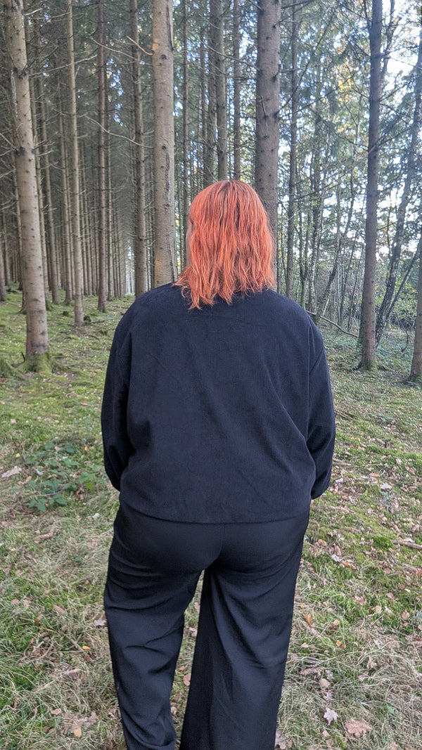 Veste en VELOURS noire
