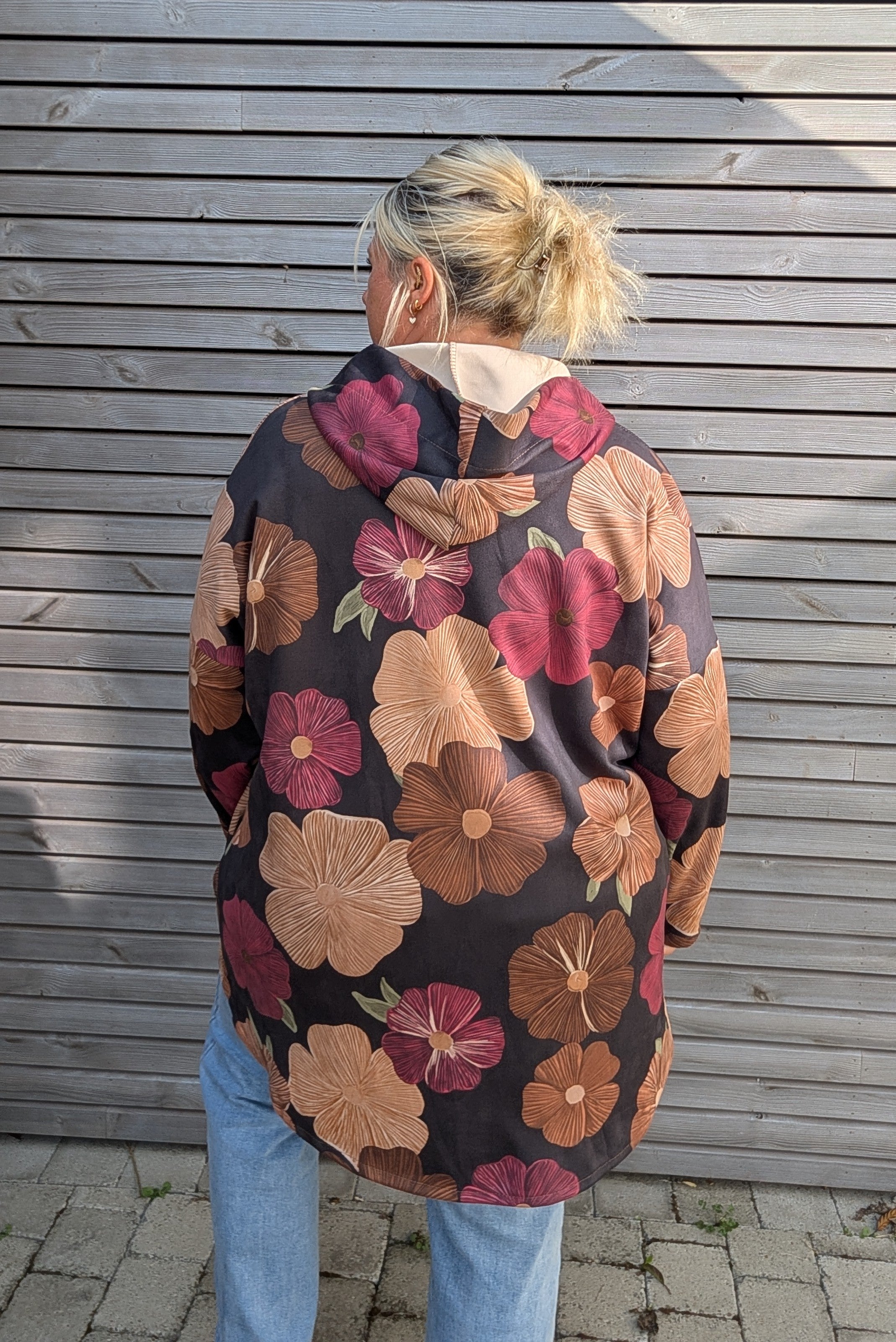 Veste suédine PLUS noire
