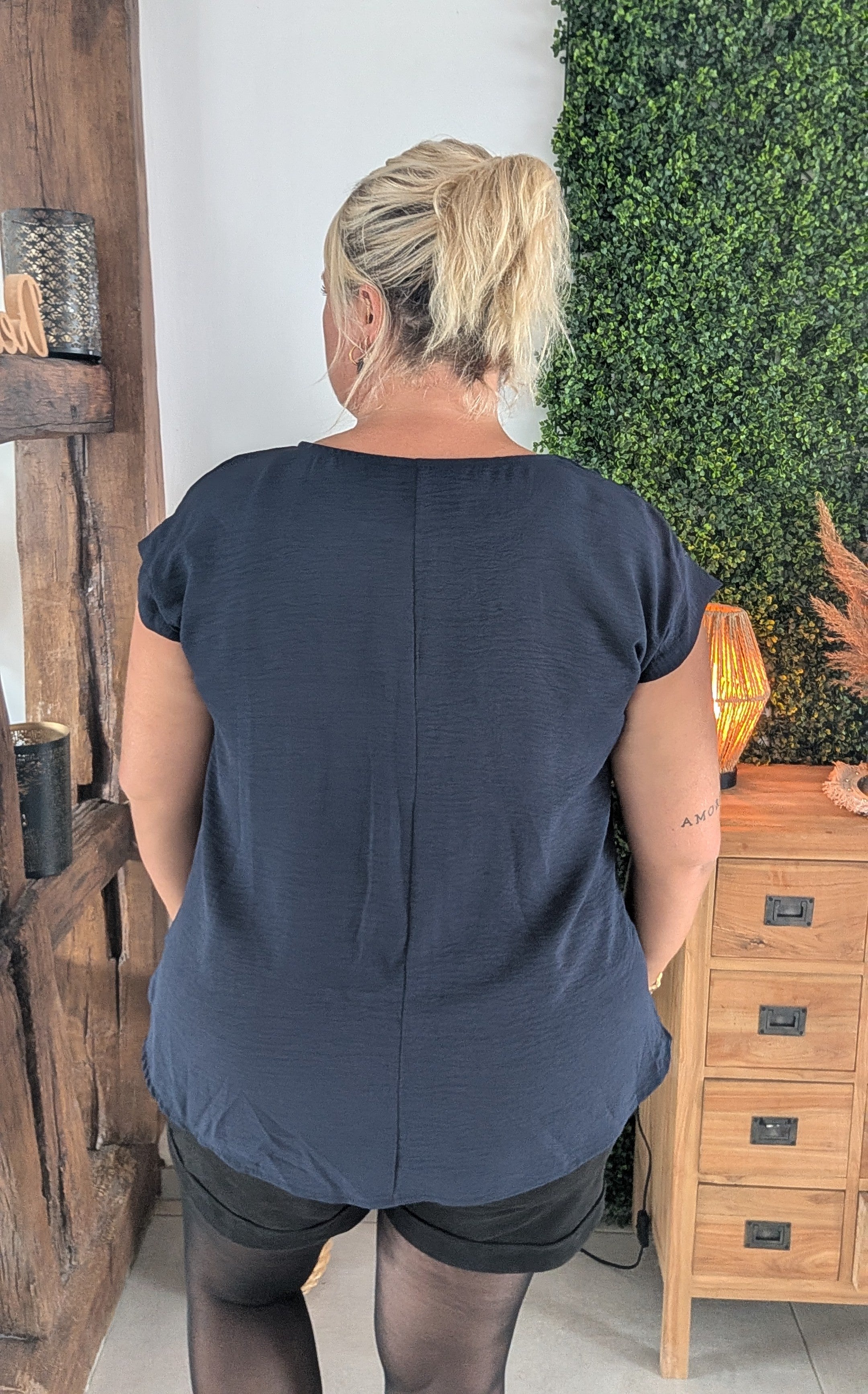 Blouse MALO bleu marine