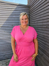 Robe magique fushia
