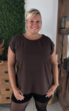 Blouse MALO chocolat
