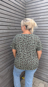 Tee shirt LEOPARD kaki