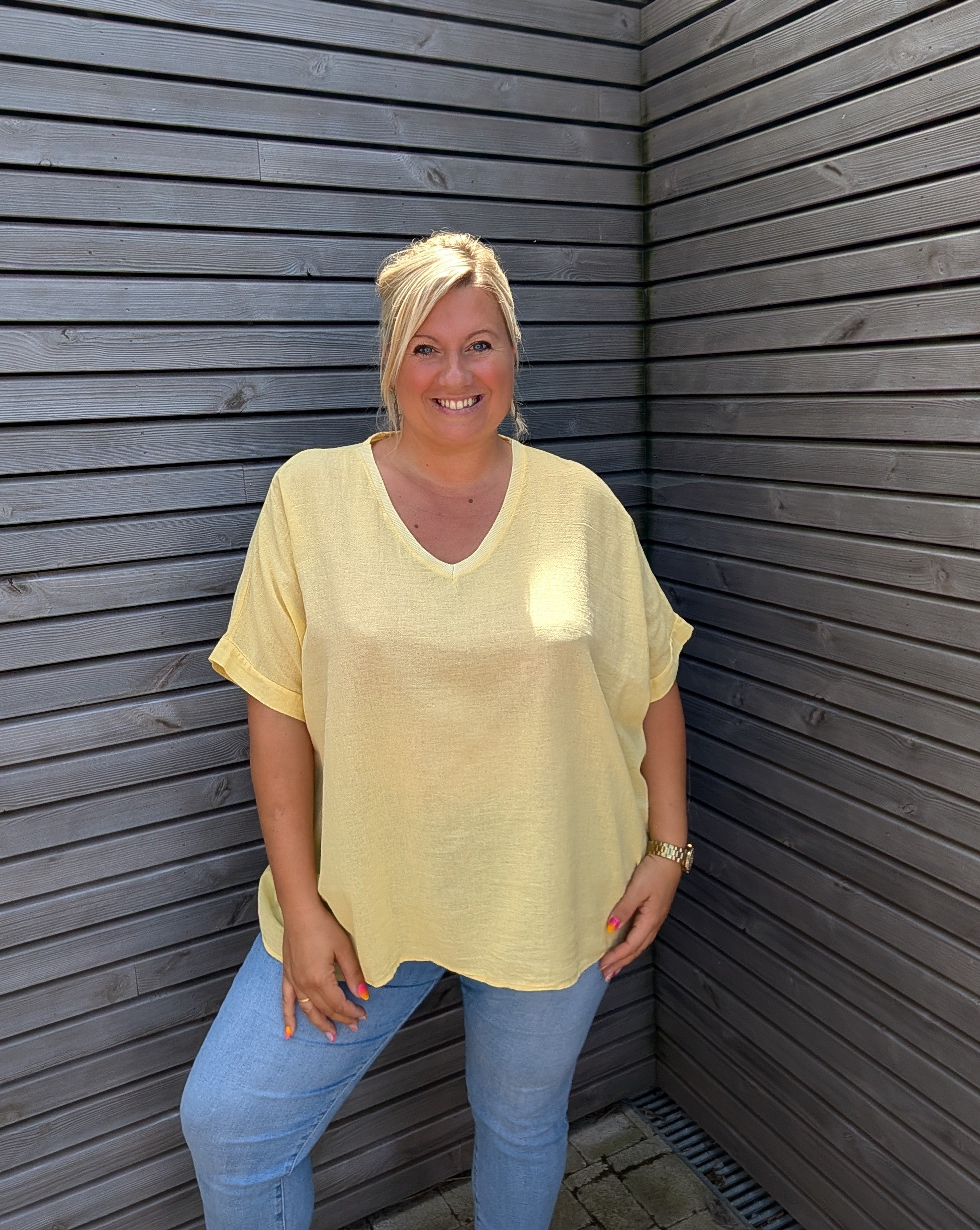 Blouse VILAMOURA jaune
