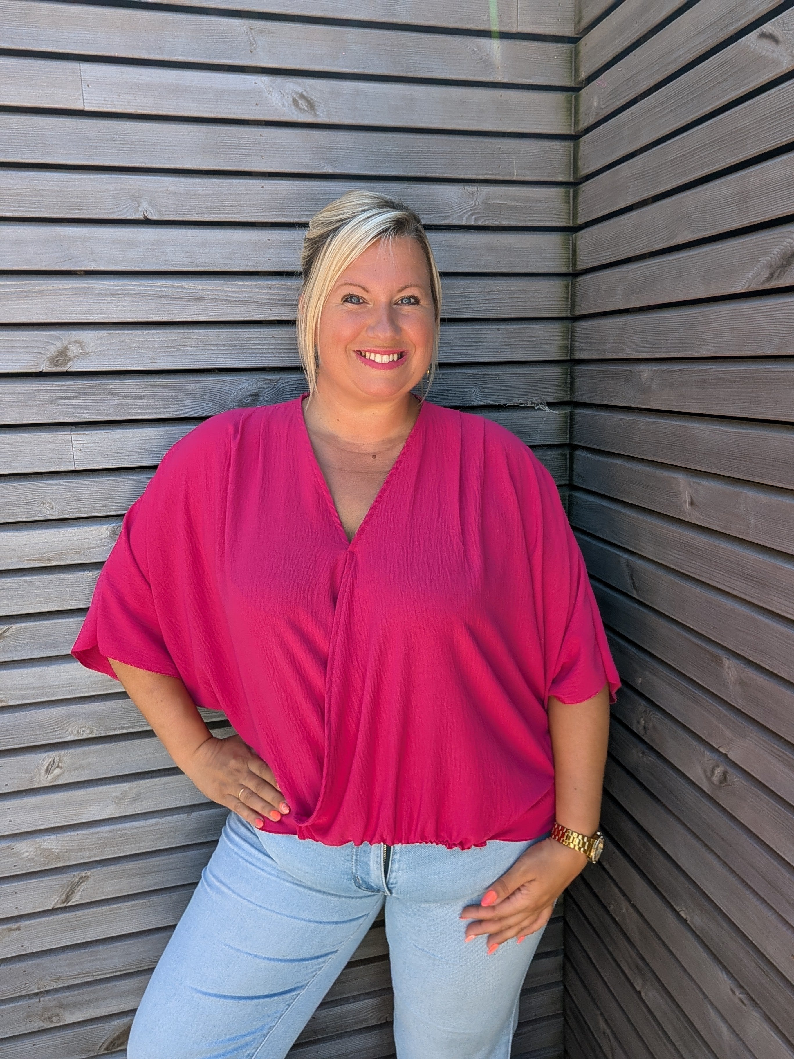 Blouse GINEA fushia