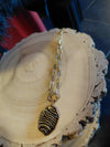 Collier et boucle d'oreille ZEBREE