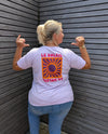 Tee shirt SOLEIL lilas