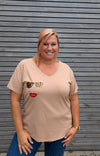 Tee shirt BE beige