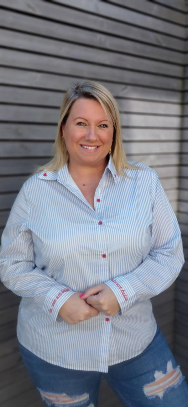 Chemisier "La vie est belle"