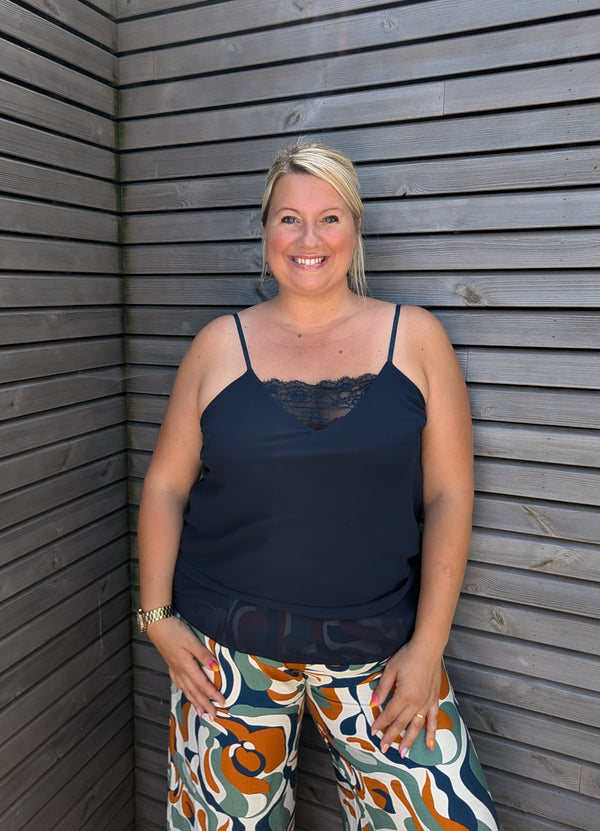 Top LILI bleu marine