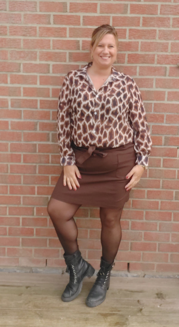Chemisier LEOPARD