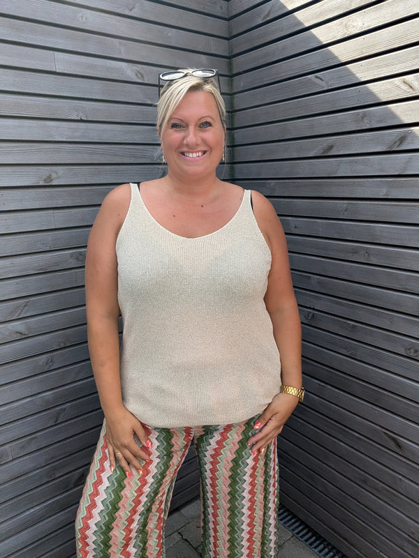 Top LUREX doré
