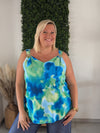 Blouse BARCELONE bleue