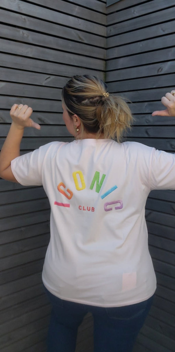 Tee shirt ICONIC rose