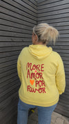 Sweat AMOR jaune