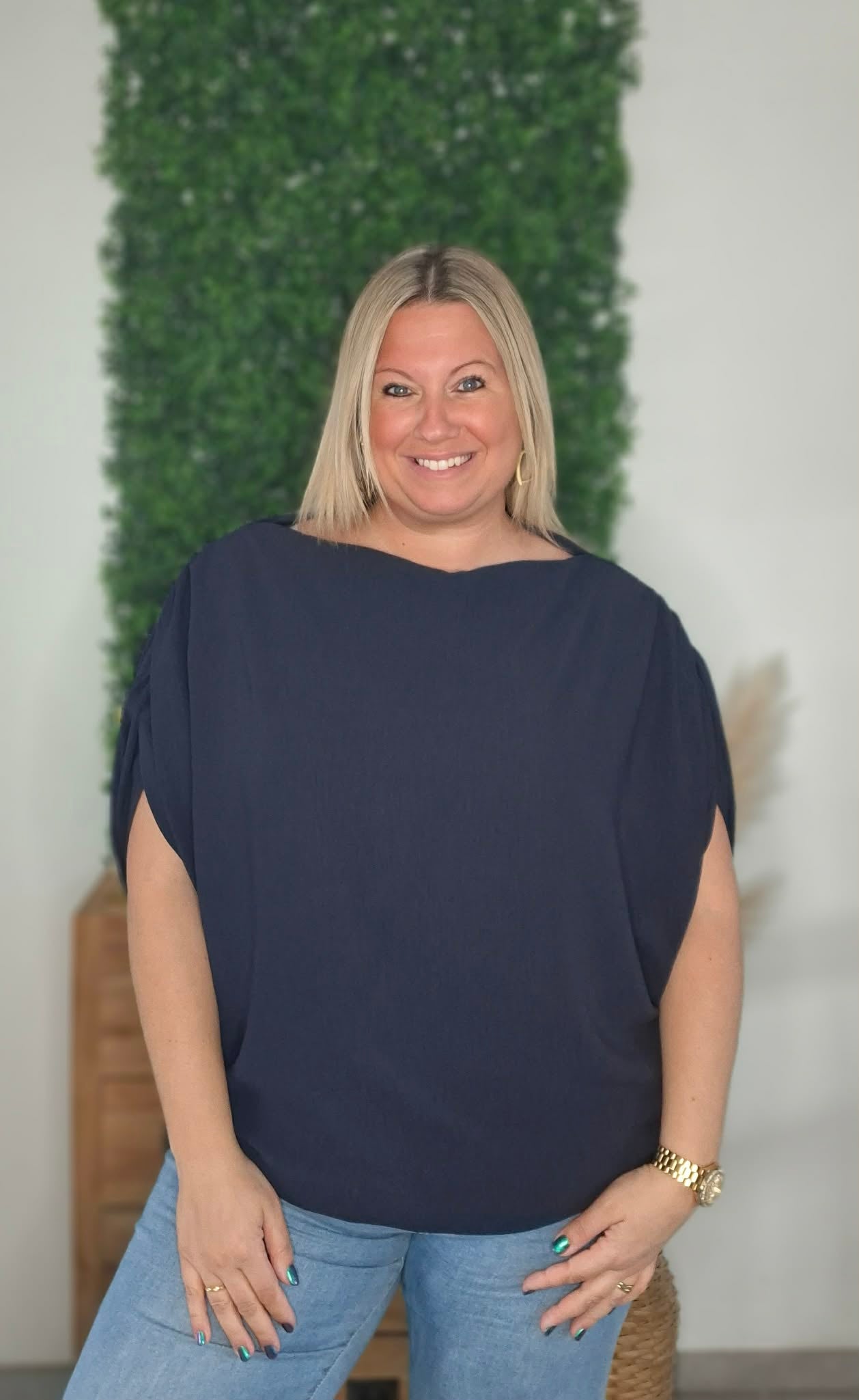 Blouse ELODIE marine