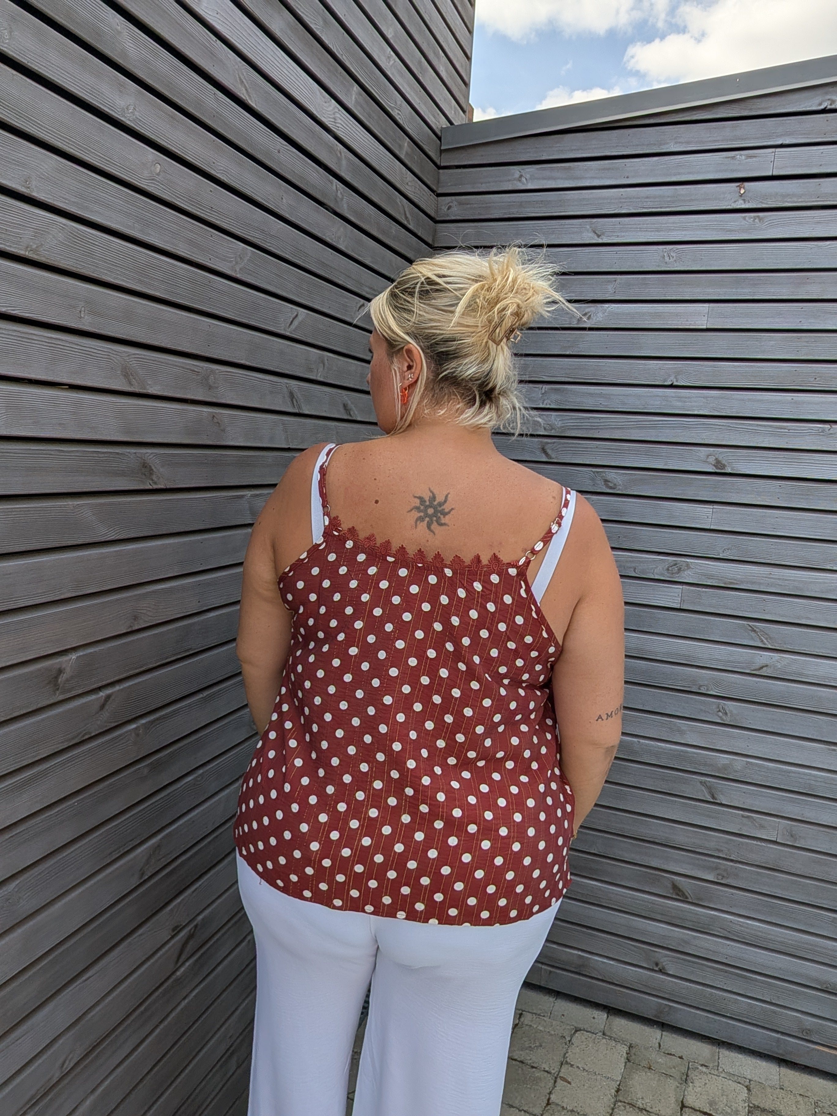 Top à pois