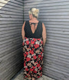 Combishort / robe IBIZA noire