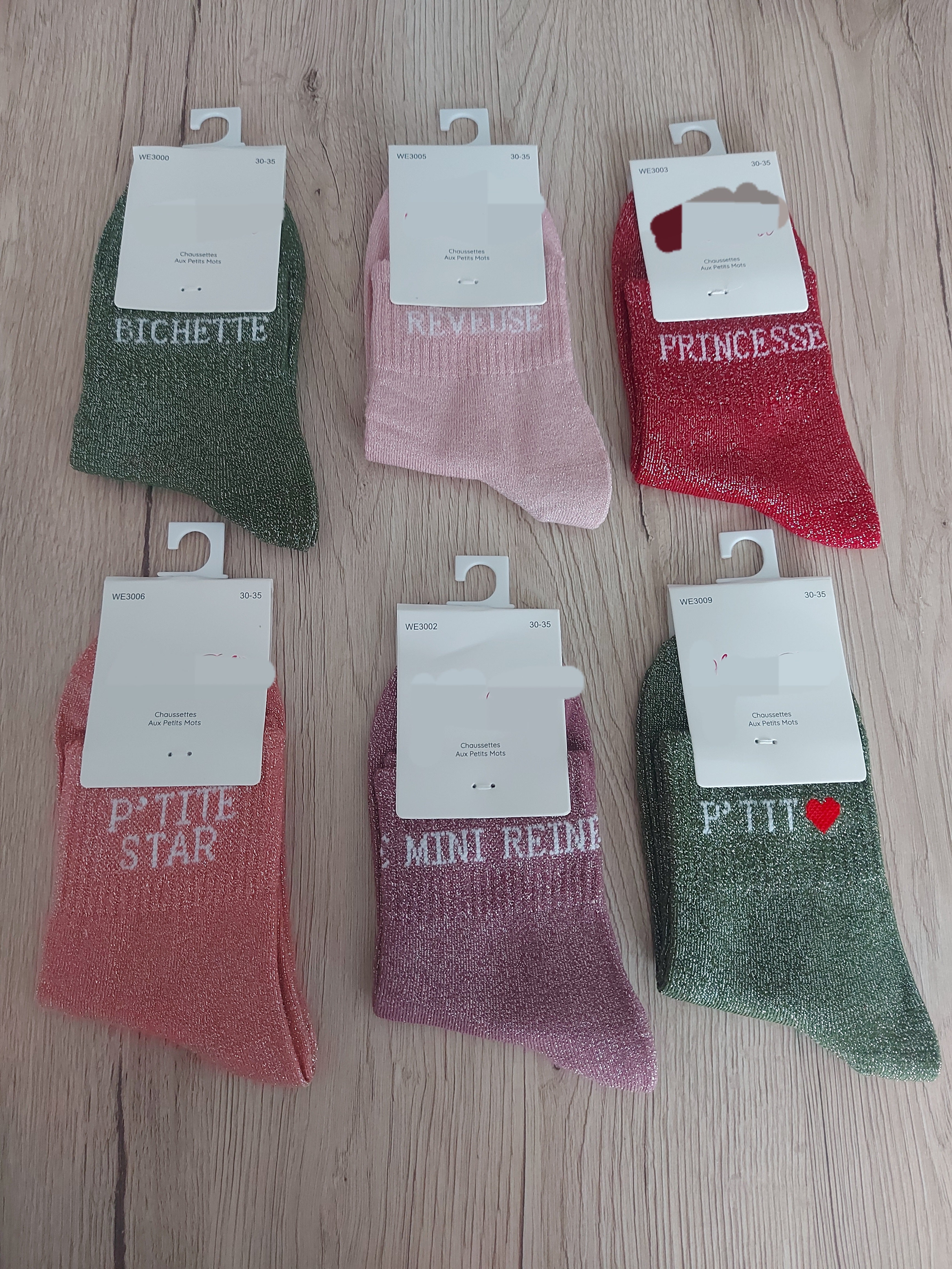 Chaussette à paillettes ENFANT