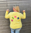 Sweat MOMMY jaune