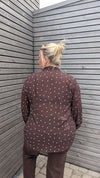 Blouse PETIT COEUR chocolat