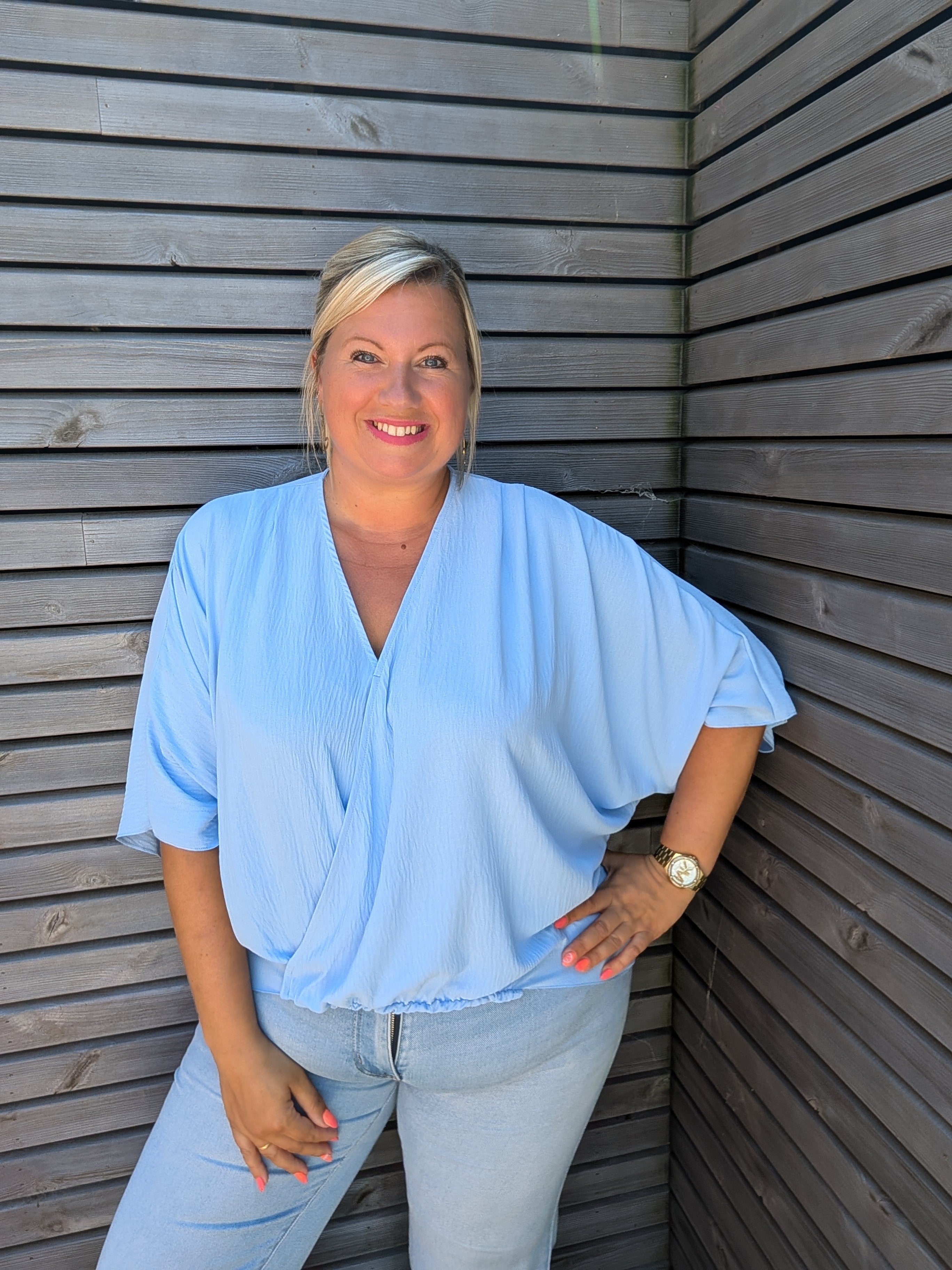 Blouse GINEA bleu