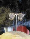 Collier et boucle d'oreille ZEBREE
