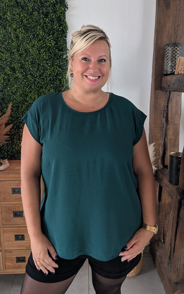 Blouse MALO vert sapin