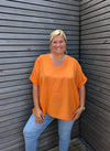 Blouse VILAMOURA orange